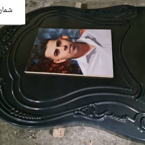 بالاسری کتیبه سنگ مزار کلاسیک سه بعدی 8181