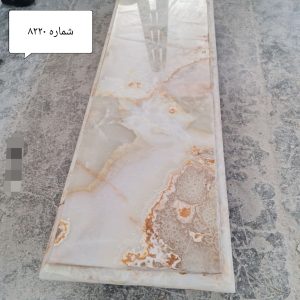 سنگ قبر مرمر ضخامت 8 سانت با ابزار گرد کد 8220